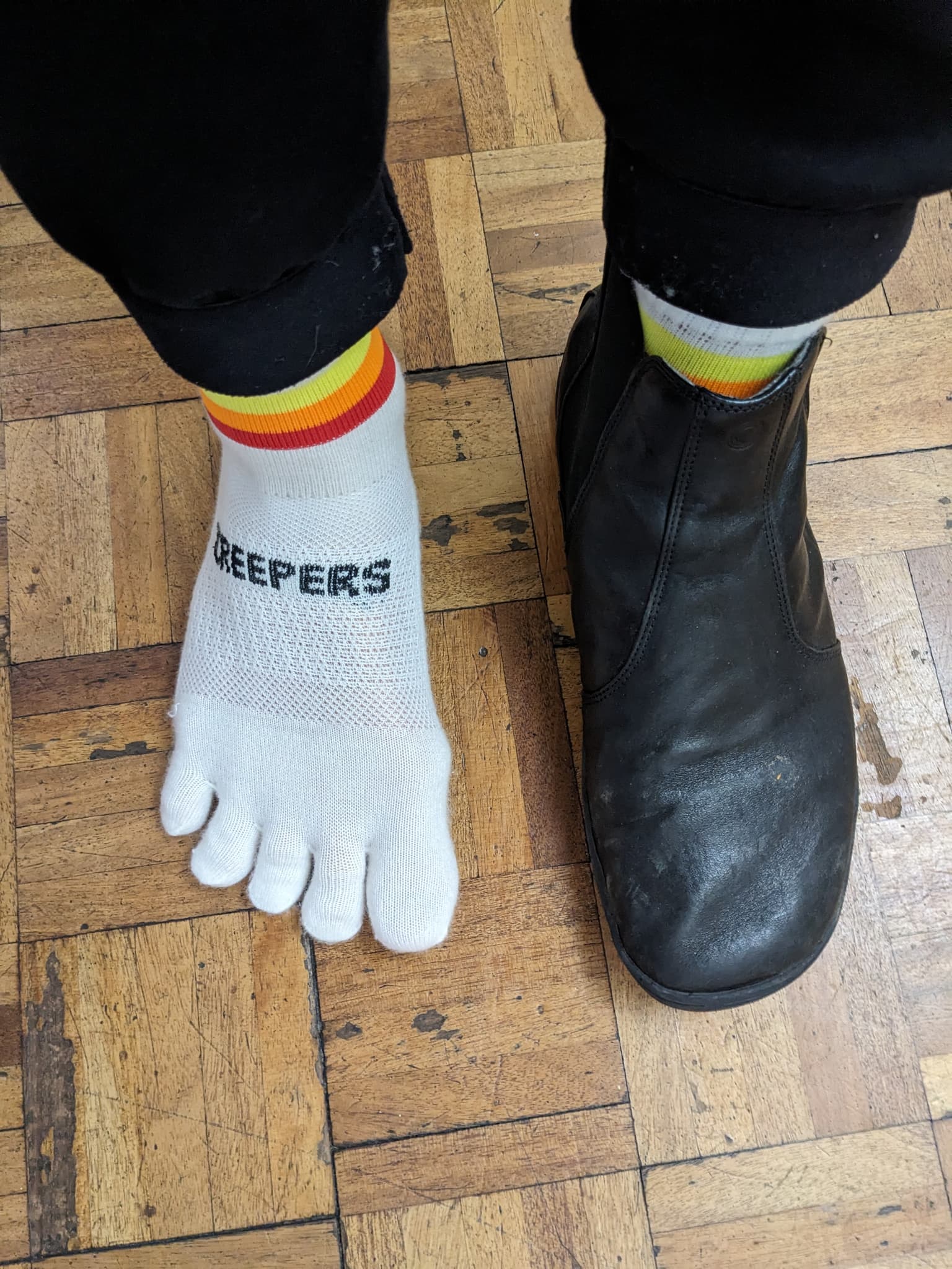 Creepers Merino Toe Socks | Barefoot Shoe Socks Review